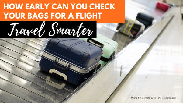 Typical checked bag times by flight type