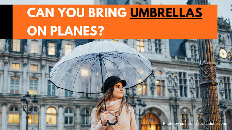 Can You Bring Umbrellas On Planes