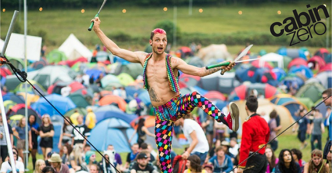 Nat Lunatrick a professional performer and teacher of circus arts