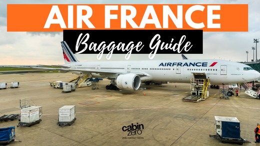 Air France Carry On Luggage Size Allowance You Should Know 2025