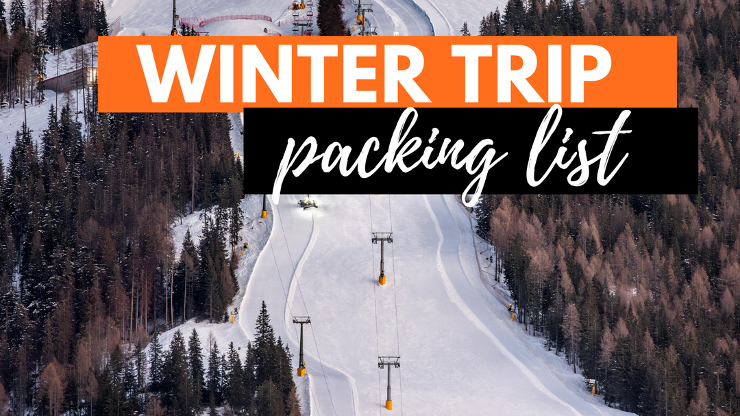 Winter Trip Packing List - CabinZero