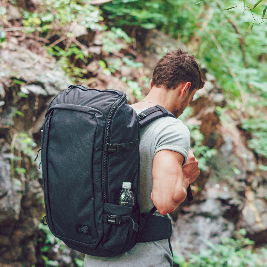 ADV Backpack & Rucksack - 42L Absolute Black | CABINZERO
