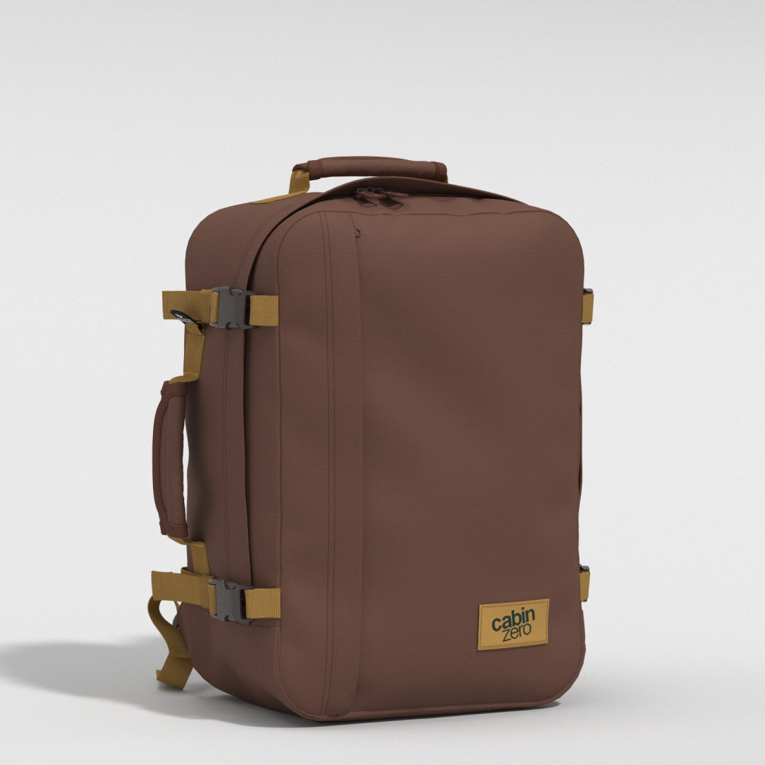 Classic 36L 機内 持ち込み リュック •  Belgian Chocolate
