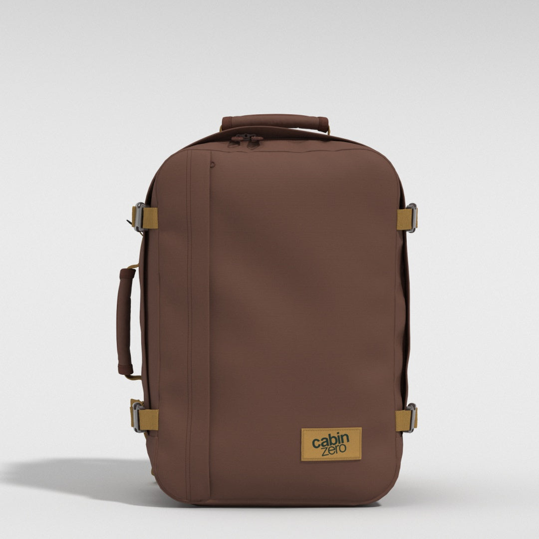 Classic 36L 機内 持ち込み リュック •  Belgian Chocolate