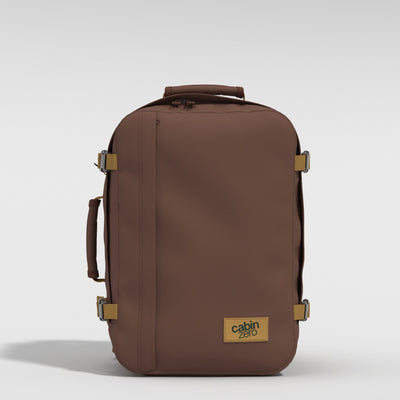 Classic 36L 機内 持ち込み リュック •  Belgian Chocolate