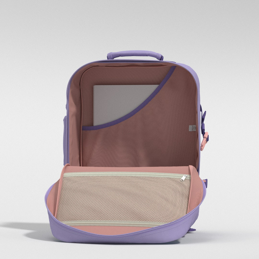 【CabinZero】キャビンゼロ クラシックキャビンバックパック 44L Classic 44L 機内 持ち込み リュック • Smokey Violet