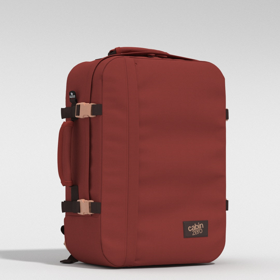 Classic 44L 機内 持ち込み リュック • Sangria Red | CABINZERO