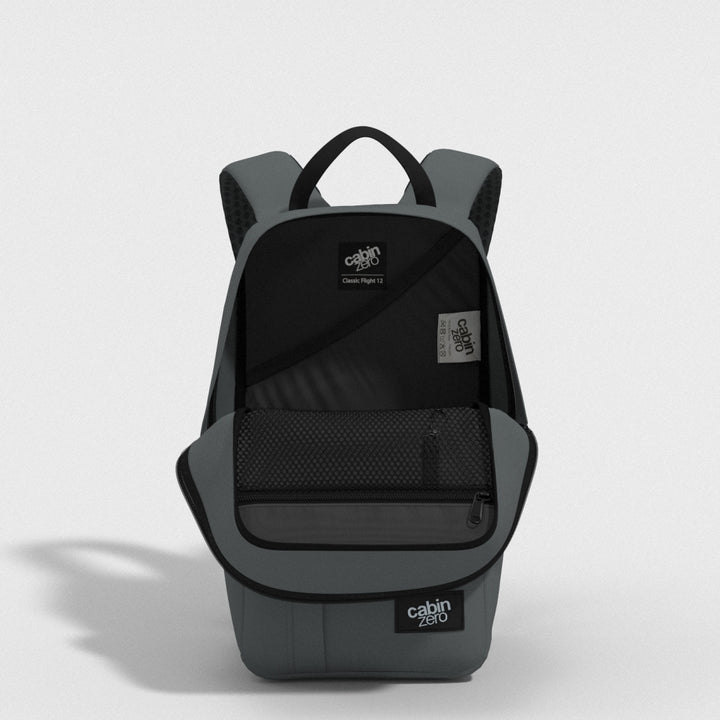 【新品】cabin zero[キャビンゼロ] バックパック【グレー】 Classic Flight 12L リュック - Original Grey | CABINZERO