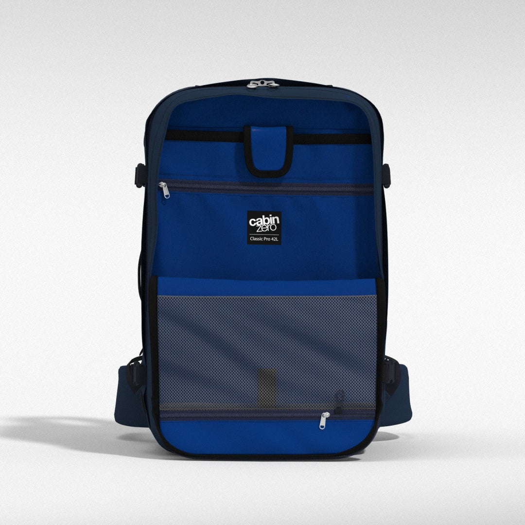 【美品】キャビンゼロ クラシック プロ 42L Classic Pro 42L バックパック • Navy | CABINZERO キャビンゼロ