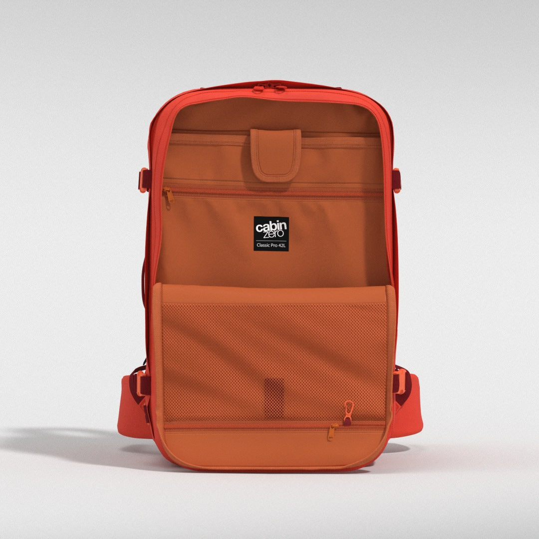 キャビンゼロ クラシックプロ42L Classic Pro 42L バックパック • Absolute Black | CABINZERO