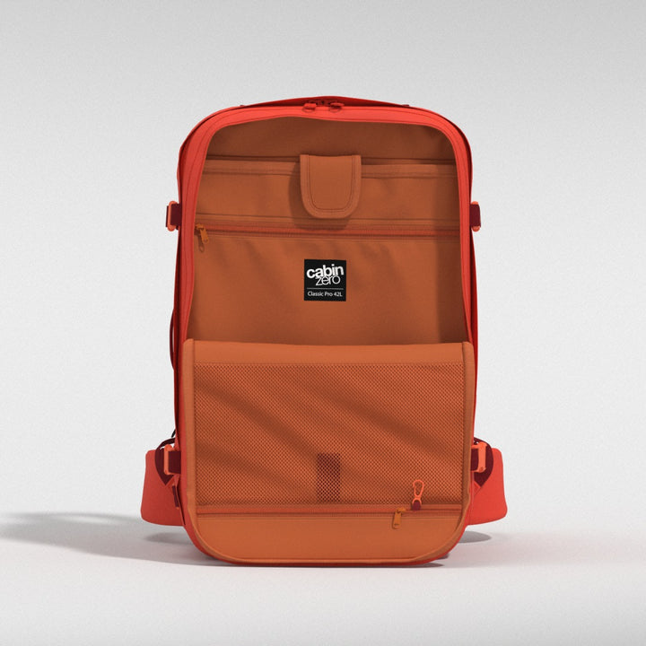 【美品】キャビンゼロ クラシック プロ 42L Classic Pro 42L バックパック • Orange Chill | CABINZERO