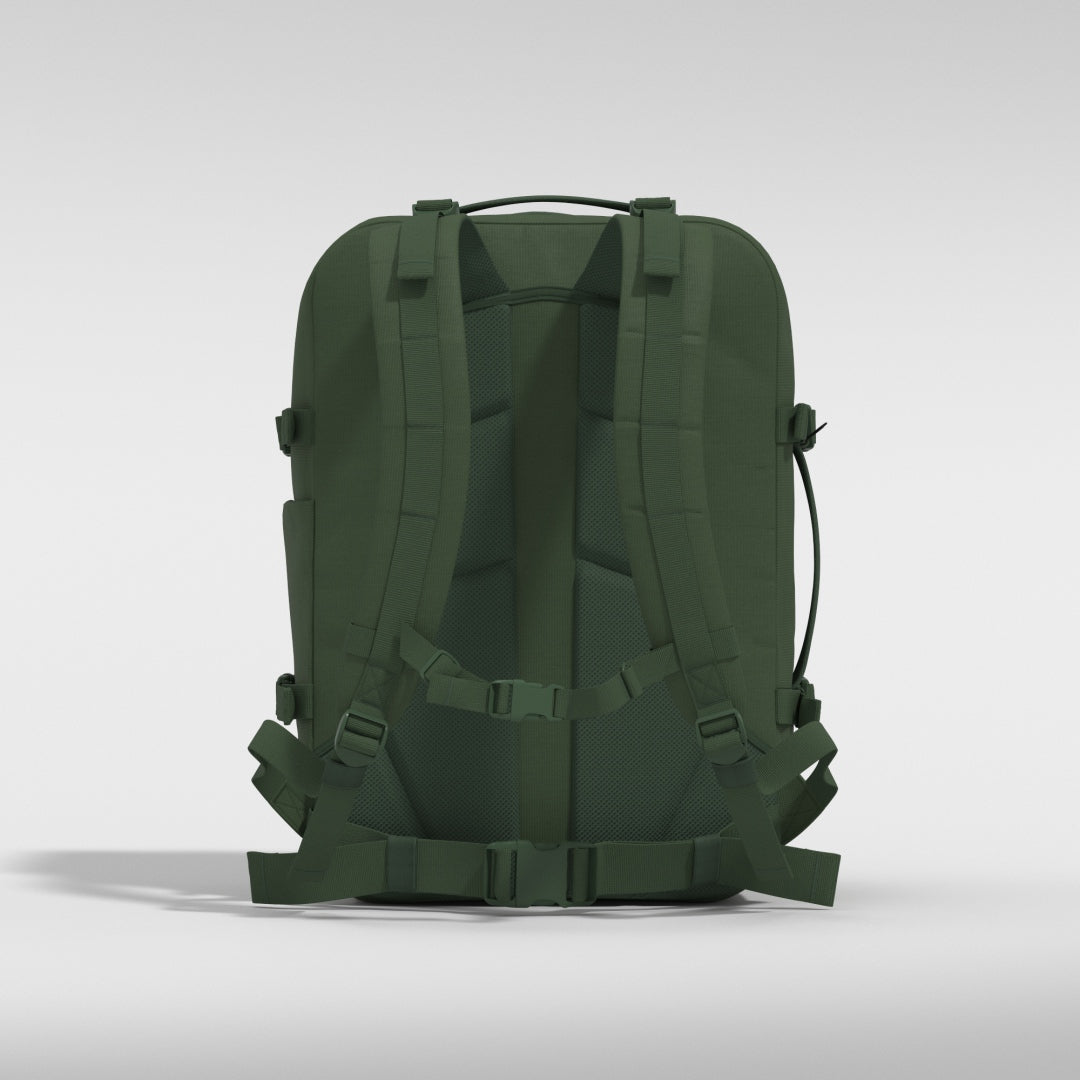 希少 黒入荷！ 44L Military バックパック CABINZERO | Green Mystic • 旅行かばん・小分けバッグ
