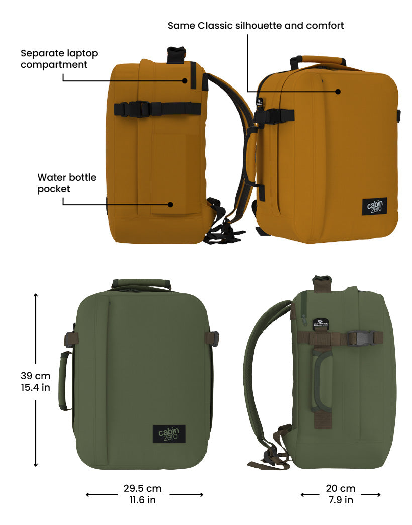 28L バックパック | 28L リュックサック | CABINZERO