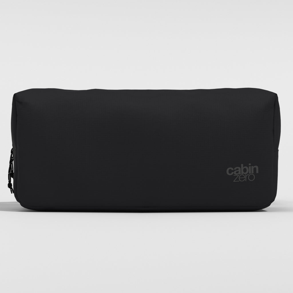 【キャロライン】縦型ブローアウトキット/JSTAタイプポーチ TECHPOUCH-WEB-ABSOLUTE-BLACK-