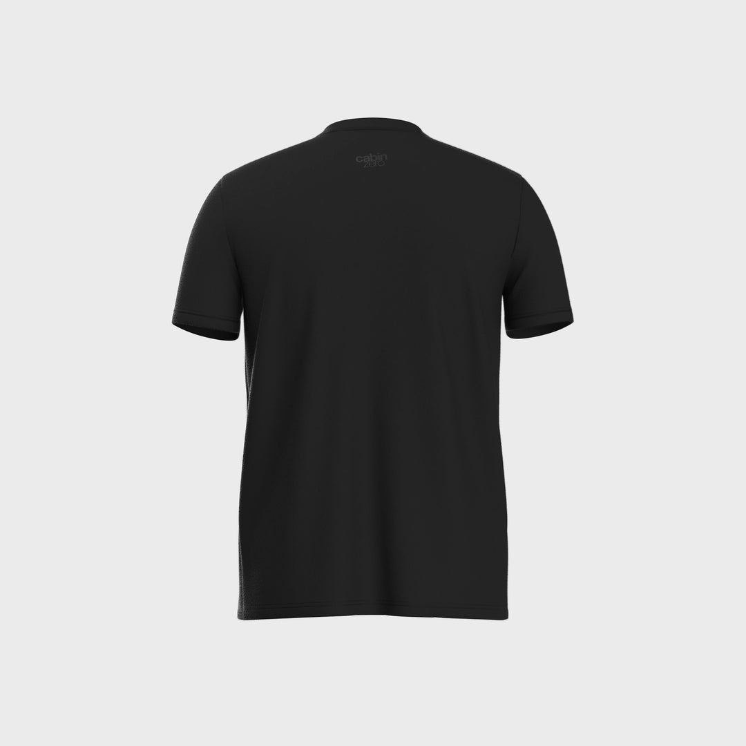ウルトラライト トラベル Tシャツ - Absolute Black | CABINZERO