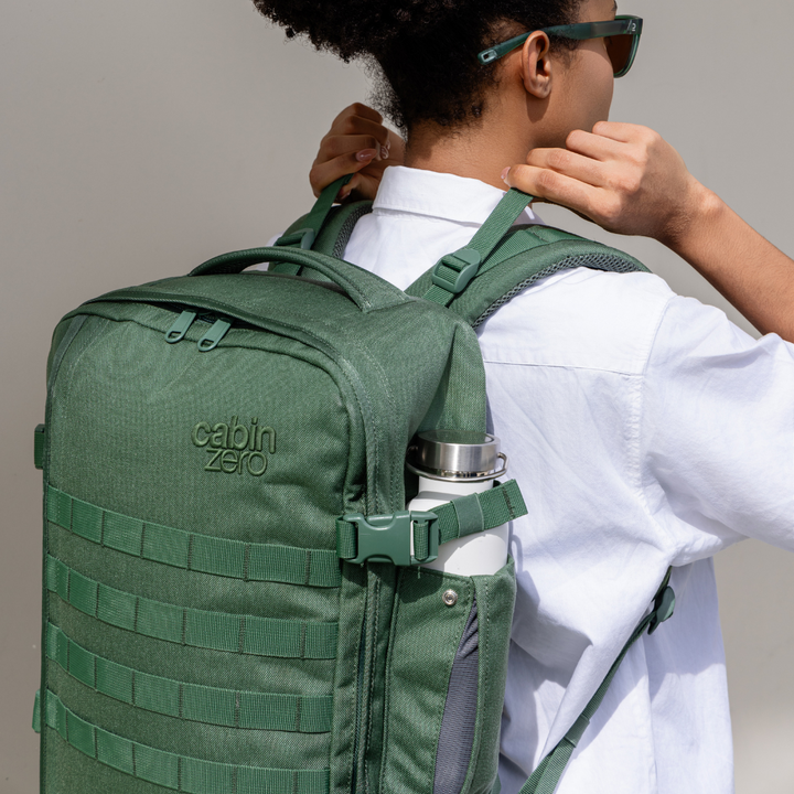 Military Backpack 28L - Mystic Green | CABINZERO