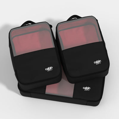 Lux Packing Cubes Set - Absolute Black